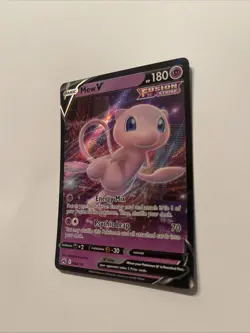 Pokemon TCG Mew V 060/159 Fusion Strike Ultra Rare Holo Card NM - Image 3