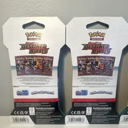 Pokemon Scarlet & Violet Destined Rivals Booster Pack Sleeved Art Set - Image 3