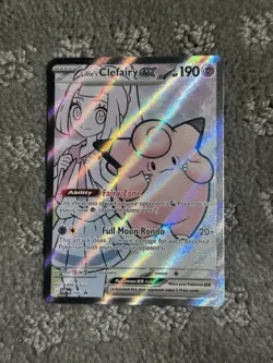 Pokemon - 195 Lillie's Clefairy SV Scarlet & Violet Black Star Promo Holo NM TCG - Image 1
