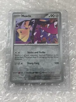 Mawile 112/162 Reverse Holo Scarlet & Violet: Temporal Forces Pokemon TCG NM - Image 1