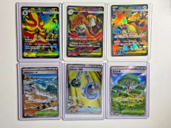 Pokemon Various SR Set Lot 6 Japanese - All NM - Pyroar Kangaskhan Camerupt - Image 1