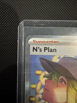 Pokemon N's Plan Trainer Full Art Special Illustration Rare Holo 170/086 - Image 3