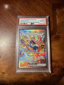 Pokemon Greninja ex 214/167 Special Illustration Rare Holo PSA 10 - Image 4