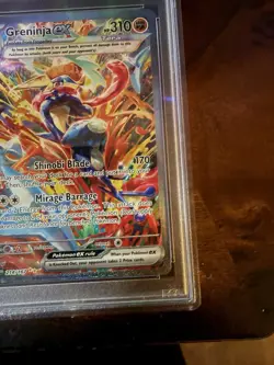 Pokemon Greninja ex 214/167 Special Illustration Rare Holo PSA 10 - Image 5
