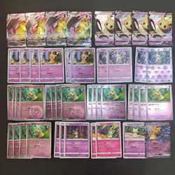 45*Lot Pokemon TCG RRR/RR VMAX/v/ex Mimikyu Holo #31 KB72 - Image 1