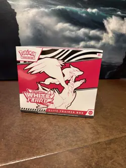 Pokemon TCG Scarlet & Violet White Flare ETB Elite Trainer Box Factory Sealed - Image 1