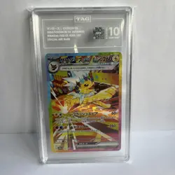 Pokemon Jolteon EX Terastal Festival 209/187 Japanese Near Mint Condition TAG 10 - Image 1