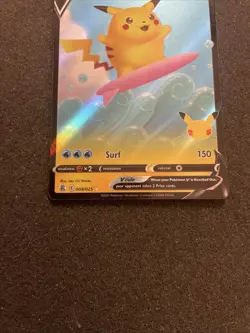 Surfing Pikachu V - 008/025 Ultra Rare Celebrations NM - M Pokemon TCG - Image 5