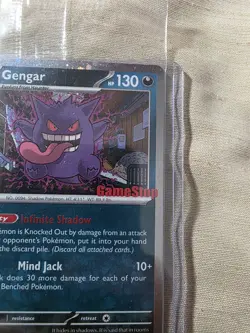 Gengar 050/088 Me03: Perfect Order Pokemon TCG Rare Gamestop Promo Sealed - Image 2
