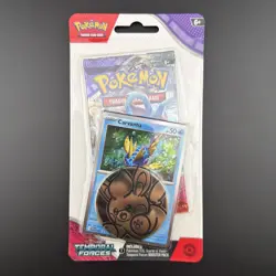 Pokemon Temporal Forces Single Pack Blister Promo (Carvanha) Factory Sealed - Image 1