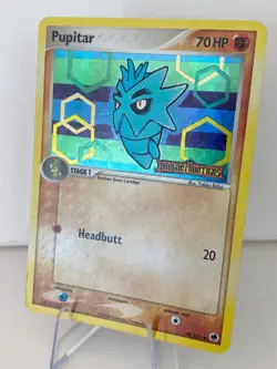 Pupitar - Dragon Frontiers - 58/101 - Reverse Holo - Stamped - Pokemon TCG - LP - Image 2