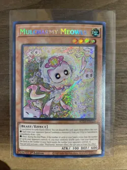 TCG Yu-Gi-Oh: Mulcharmy Meowls SUDA-EN025 Supreme Darkness 1st Edition - Image 1