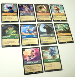 Disney Lorcana Theme Lot - Lilo and Stitch Theme Lot 10 Cards - Image 2