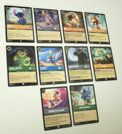 Disney Lorcana Theme Lot - Lilo and Stitch Theme Lot 10 Cards - Image 3