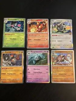 Pokemon Journey Together 6 Card Rare Holo Lot NM - Image 1