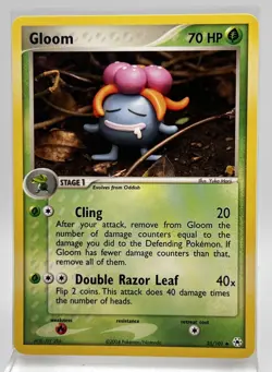 Gloom 35/101 Pokemon Card Hidden Legends 2004 LP - Image 1