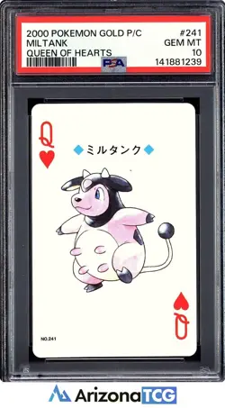 Pokemon 2000 Miltank 241 Gold Playing Cards Japanese GEM MINT PSA 10 - Image 1
