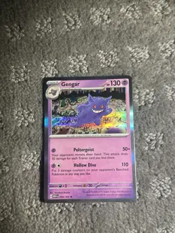 Gengar 094/165 Sv: Scarlet & Violet 151 Reverse Holo NM+ Pokemon Card TCG - Image 1