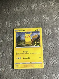 Pikachu - 7/15 Holo McDonald's Promo 2022 NM/M Pokemon Card TCG - Image 1