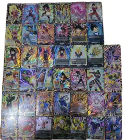 Dragon Ball Super Card Game SR Foil Cards Lot Of 40 - Image 1