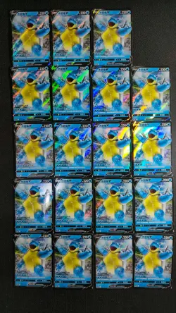 19x Blastoise V 025/122 RR Chinese Pokemon Cards Lot LN05 - Image 1