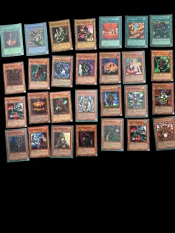 Konami Yu-Gi-Oh! CCG 140 Card Lot Dark Magician Summoned Skull Monster - Image 5