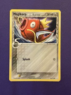 Pokemon TCG Cards Magikarp 69/110 Holon Phantoms LP - Image 1