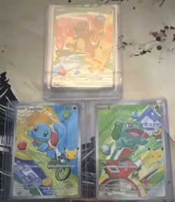 Pokemon TCG MEP Holo Lot Charmander Squirtle Bulbasaur 3 Cards 038 039 037 - Image 1