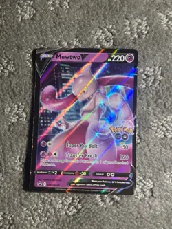 Mewtwo V SWSH223 SWSH: Sword & Shield Promo Pokemon TCG Cards Holo Near Mint - Image 1