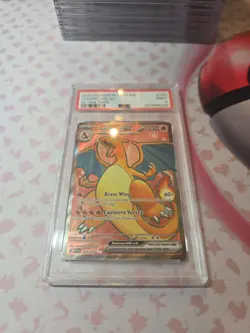 Charizard EX Full Art Holo Ultra Rare Card 183/165 SV Scarlet & Violet 151 Psa 9 - Image 2