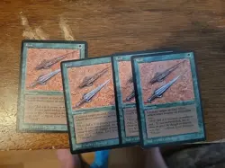 4x Rust Legends Magic the Gathering MTG Card Vintage Rare Green Iconic - Image 1