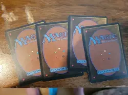 4x Rust Legends Magic the Gathering MTG Card Vintage Rare Green Iconic - Image 2