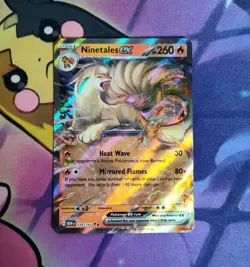 Ninetales EX 038/165 Holo Double Rare Scarlet & Violet 151 English Pokemon Card - Image 1