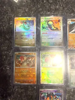 Pokemon Prismatic Evolutions Master Ball Lot Of 7 English TCG Cards - Image 2