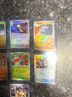 Pokemon Prismatic Evolutions Master Ball Lot Of 7 English TCG Cards - Image 3