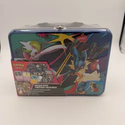 Pokemon 2025 Fall Mega Collector Chest Tin Box - 6 Packs & 3 Foil Cards - Image 1