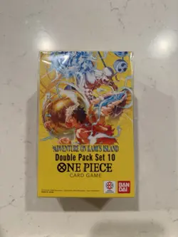 One Piece Card LOT! (4) Double Pack Box Set 10 and (8) Booster Packs!! OP-15 - Image 2
