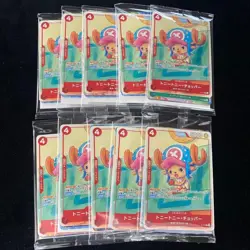 10 Packs One Piece Mcdonald's 2025 Promo Card Game Complete Set Japanese Sealed - Image 1