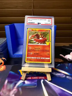 2021 Pokemon Celebrations 001/025 Ho-Oh PSA 9 Mint Holo Foil Rare Card vintage - Image 1