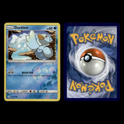 6x Ducklett Lot Swanna 59.0 Sun Moon Cosmic Eclipse Pokemon Cards Collection Set - Image 3
