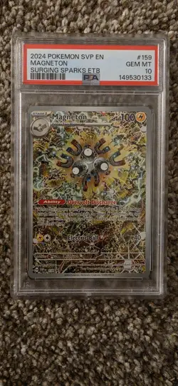 Magneton 159 Sv: Scarlet & Violet Promo Cards Holo PSA 10 - Image 1