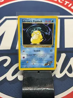 Sabrina's Psyduck 99/132 Gym Challenge 1st Edition Common Pokemon Card - Image 1
