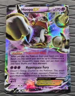 Hoopa EX XY Promo XY71 Holo Black Star Promo Pokemon Card - Image 1