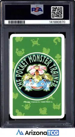 Pokemon 1996 Magmar 126 Jack Of Clubs Green Playing Card Japanese GEM MT PSA 10 - Image 2