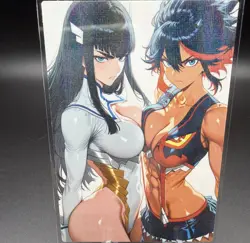 Ryuko Matoi & Satsuki Anime Waifu Card Doujin ACG Goddess Holo - Image 2