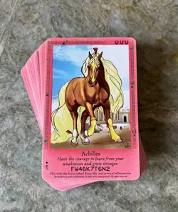 USED Bella Sara ANCIENT LIGHTS-COMPLETE Set- 55 cards- PLEASE READ DESC. - Image 1
