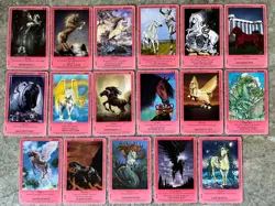 USED Bella Sara ANCIENT LIGHTS-COMPLETE Set- 55 cards- PLEASE READ DESC. - Image 4
