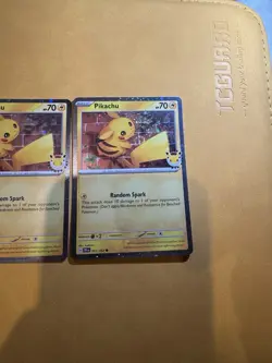 2 Pikachu 30th Anniversary (Pokemon Day 2026) 051/162 All Cards Have Swirls. - Image 2