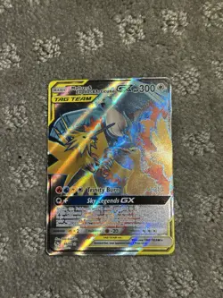 Moltres & Zapdos & Articuno GX Full Art 66/68 Hidden Fates Holo Pokemon Card TCG - Image 1