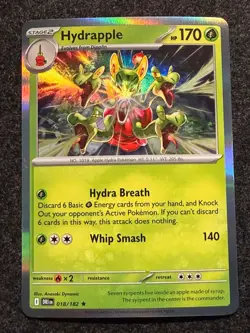 Hydrapple (Cosmos Holo) Rare Miscellaneous Cards & Products 018/182 Holo NM - Image 1
